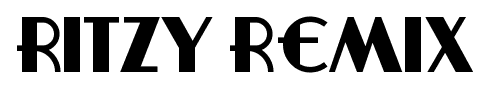 Ritzy Remix font